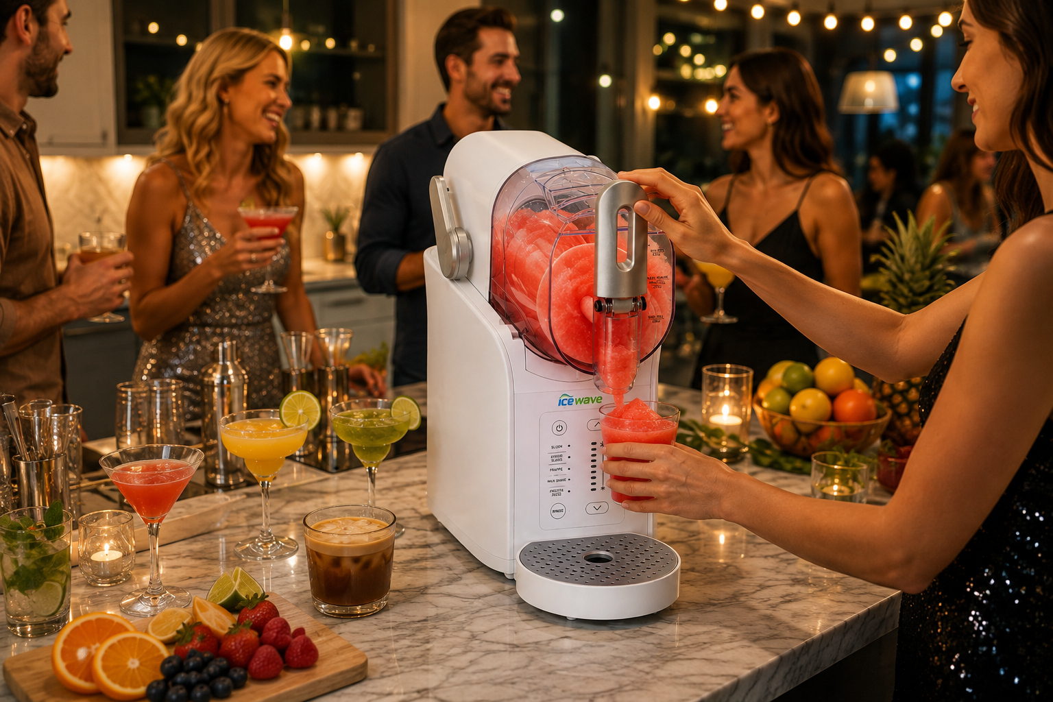 ICEWAVE Slushie Machine – Frozen Drink Maker (SMH-2A)