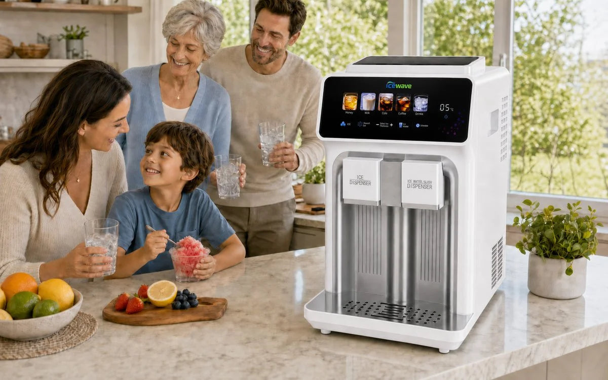ICEWAVE ZSW-ZB21 adjustable ice thickness modes for different drinks