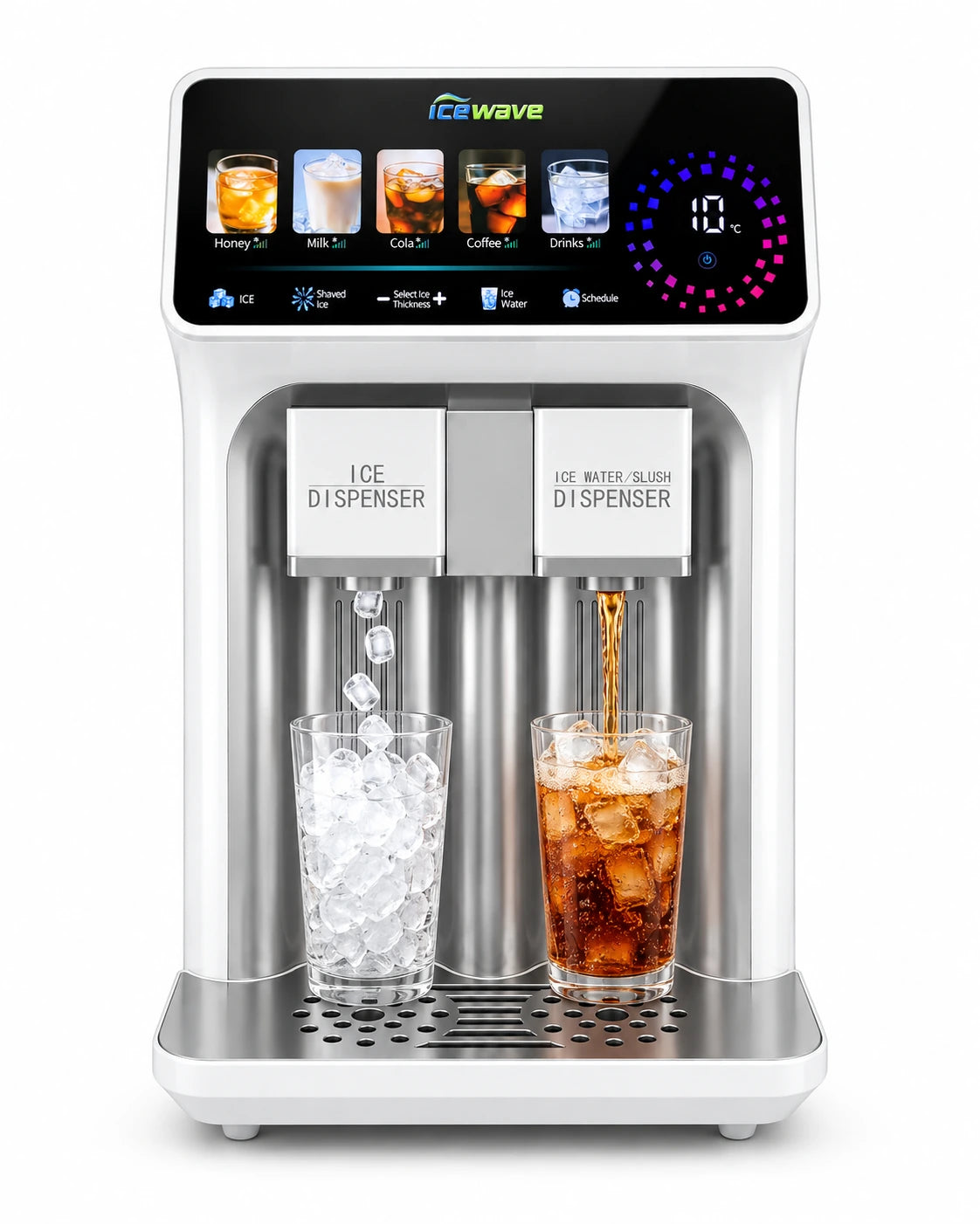 ICEWAVE 3-in-1 Ice Maker, Slush & Water Dispenser (IW-03)