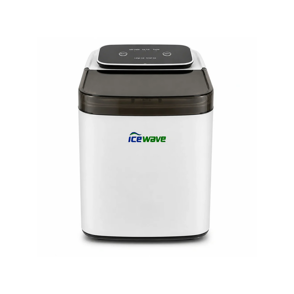 ICEWAVE Countertop Bullet Ice Maker – 2 Ice Sizes (IW-01)