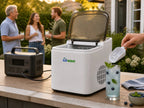 ICEWAVE Countertop Bullet Ice Maker – 2 Ice Sizes (ZB-13)