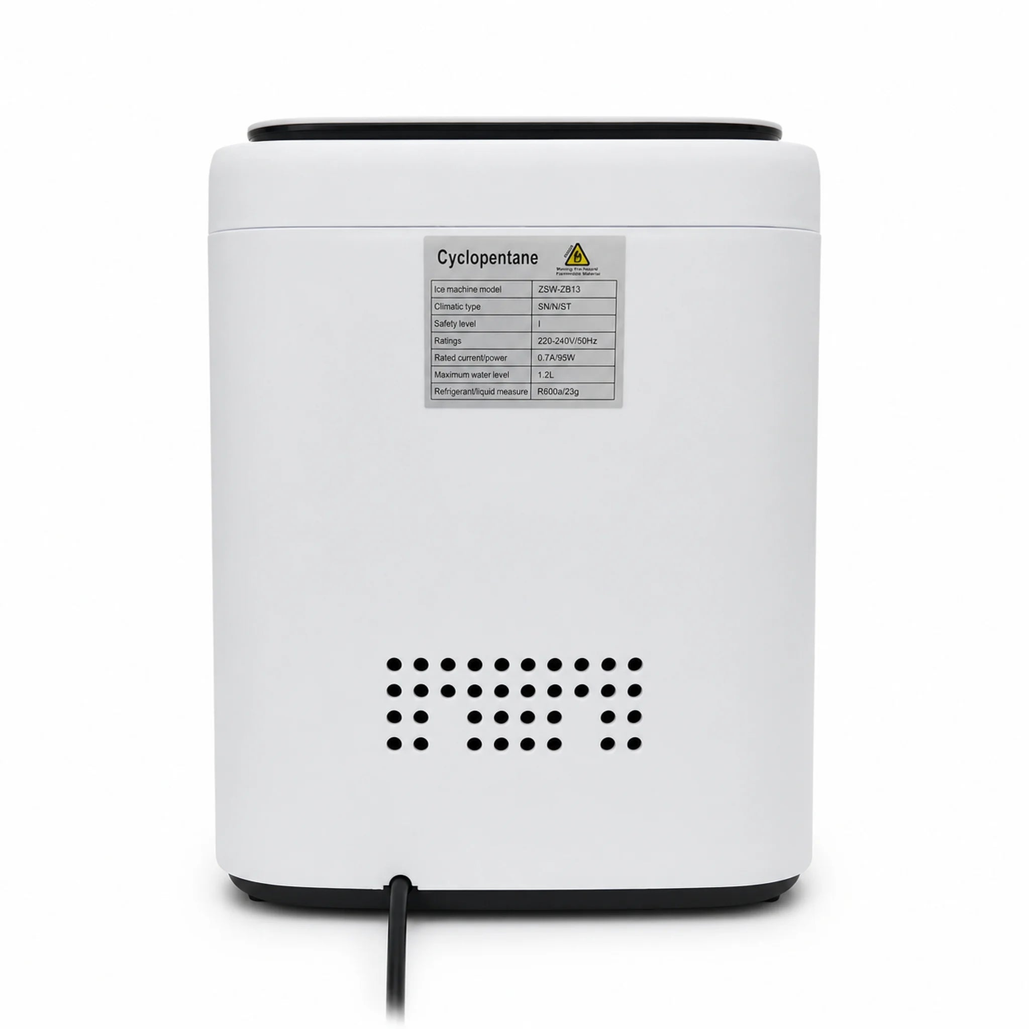 ICEWAVE Countertop Bullet Ice Maker – 2 Ice Sizes (ZB-13)