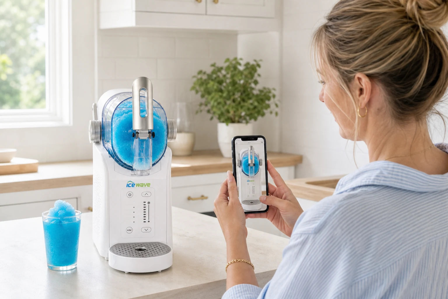 ICEWAVE Slushie Machine & Frozen Drink Maker (IW-02)