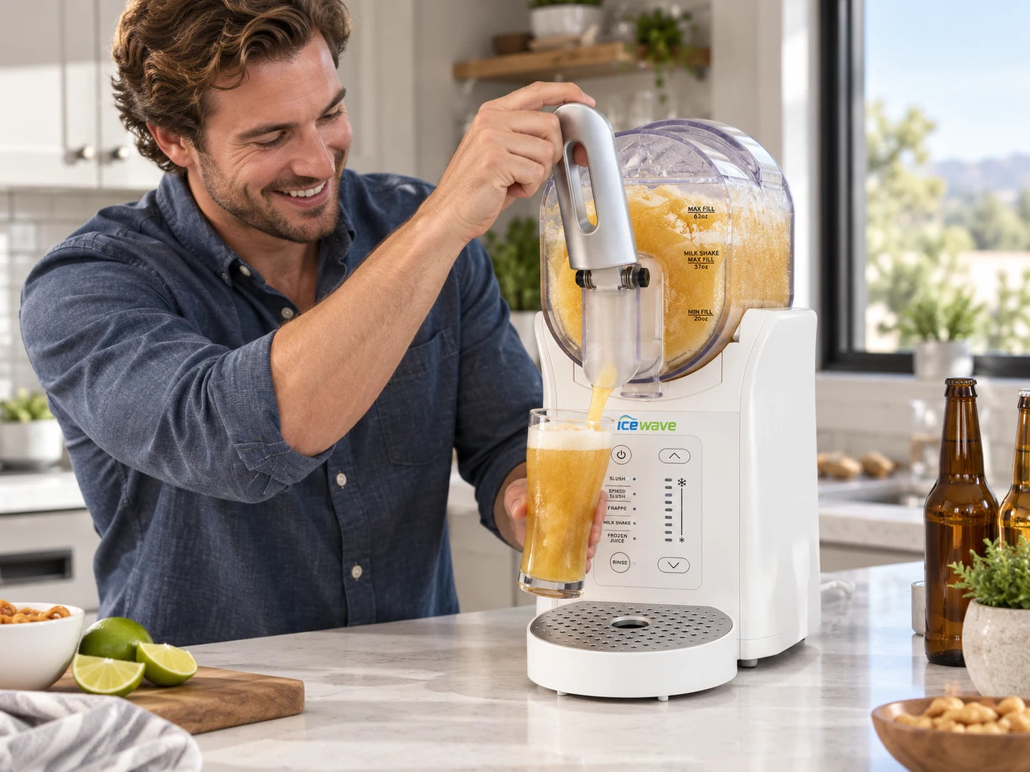 ICEWAVE Slushie Machine & Frozen Drink Maker (IW-02)
